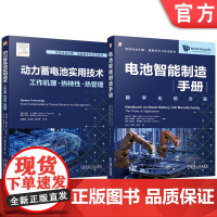 套装 智能电动车辆储能技术与应用图书套装(共2册)电池智能制造手册+动力蓄电池实用技术:工作机理·热特性·热管理