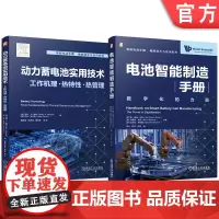 套装 智能电动车辆储能技术与应用图书套装(共2册)电池智能制造手册+动力蓄电池实用技术:工作机理·热特性·热管理