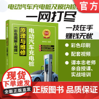 电动汽车充电桩原理与维修(彩色图解+视频) 谭本忠 新能源 故障诊断 电动汽车 充电电源 服务设施 维修 教材