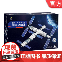 正版 Q书架 爱拼3D益智手工 中国空间站 爱拼益智产品教育研发组 3D 立体手工 模型 男孩 智力开发 拼装 机械