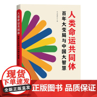 [正版]人类命运共同体:百年大变局与中国大智慧 了解这一具有重要历史意义的中国方案 为推动完善全球治理发出中国声音