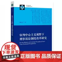 正版书籍 审判中心主义视野下刑事诉讼制度改革研究 韩红兴 著 法律出版社