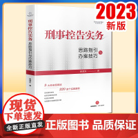 2023新书 刑事控告实务:思路指引与办案技巧 赖建东著 法律出版社