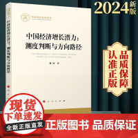2024新版 中国经济增长潜力:测度判断与方向路径 魏婕著 人民出版社