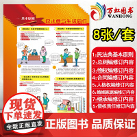 中华人民共和国民法典宣传挂图2022 普法读物民法典释义解读宣传