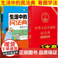中华人民共和国民法典(含司法解释)大字版+生活中的民法典看图学法 法律常识一本读懂法律常识全套解答日常生活法律十万个为什