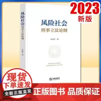2023新书 风险社会刑事立法论纲 叶良芳著 法律出版社