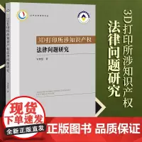 2023新书 3D打印所涉知识产权法律问题研究 宋智慧著 法律出版社