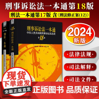 [2本套装] 刑法一本通(第17版)+刑事诉讼法一本通(第18版) 法律出版社