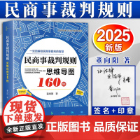 [签名+印章版]民商事裁判规则思维导图160例(全彩印刷、诉讼可视化) 董向阳著 法律出版社