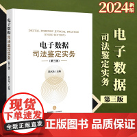 2024新版 电子数据司法鉴定实务(第三版) 麦永浩主编 法律出版社