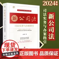2024新版 新公司法司法实务与办案指引 云闯著 法律出版社