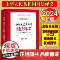 2024新书 中华人民共和国刑法释义 王爱立主编 法律出版社
