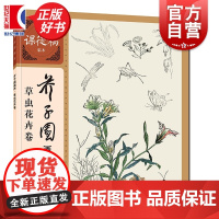 芥子园画传·草虫花卉卷 名家课徒稿临本 李渔著徐宇峰编上海人民美术出版社艺术中国画技法学习重要入门画谱书