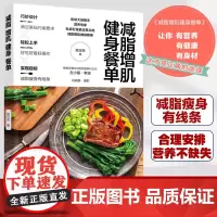 减脂增肌健身餐单 正确健康减脂减肥瘦身增肌 健康饮食营养搭配 减肥健康食谱 轻食食谱 低卡低脂减肥健身餐图文并茂做法讲解