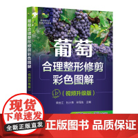 葡萄合理整形修剪彩色图解 视频升级版 9787122463999 常世江 杜小亮 孙海生 编 化学工业出版社