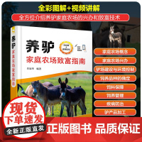 养驴家庭农场致富指南 肖冠华主编9787122424990 养驴技术驴场建设优良驴品种选择 驴场日常饲养管理 专业养驴户