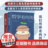 出版社]哲学有何用+智慧与哲学全2册东西方两大哲学阵营跨越千年的史诗对话直面当下人类思想焦虑和困惑人类先贤终极思考