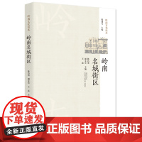 岭南名城街区 广东历史街区文化书籍梳理历史文化街区知识岭南文化读物