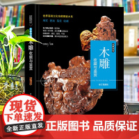 [正版]木雕收藏与鉴赏根雕根艺崖柏木工雕刻古玩文玩入门基础知识百科指南手串挂件佛珠养护鉴赏收藏世界高端文化珍藏图鉴大系