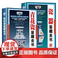 [精装全2册] 青花瓷鉴藏全书+瓷器鉴藏全书 中国明清陶瓷瓷器古董史的基础分类辨伪收藏投资鉴定鉴赏保养等入门简明读本书籍