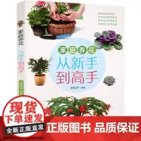 [3本39]家庭养花从新手到高手 实用家庭养花大全集一本通实用宝典零基础学养花野花花卉鉴赏图鉴书籍