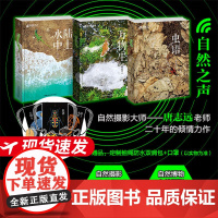 自然之声陆上水中+万物生+虫语精装全3册唐志远著 中国国家地理御用自然摄影师1500幅作品展示生物的科普知识摄影故事张辰