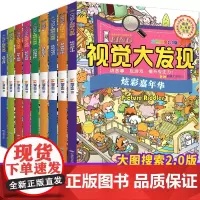 [正版]视觉大发现全9册 儿童专注力思维训练游戏书籍 找不同儿童迷宫图书益智力视觉大发现儿童益智书籍