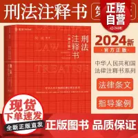 [正版]刑法注释书第三版何帆3版 刑法修正案十二 刑法司法解释指导性案例 中华人民共和国刑法一本通工具书办案红宝书籍