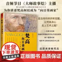 梵高:向日葵画家-从巴黎到阿尔 梵高传凡高传记文学渴望生活梵高传梵高画册梵高画传书籍