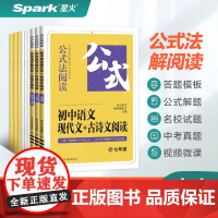 新版星火初中语文现代文+古诗文阅读训练七八九年级中考语文真题公式法做题答题技巧组合训练初一二三课外阅读记叙名著文言文练习