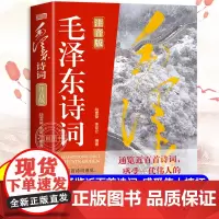 毛泽东诗词注音版 纪念伟人领略伟人的豪情壮志研究学习鉴赏精读历史军事 一代伟人文人风骨家国情怀近白首诗词注释经典