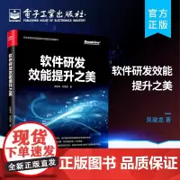 店 软件研发效能提升之美 敏捷开发DevOps实践混沌工程IT行业书 软件研发生命周期研发测试产品架构项目管理教程