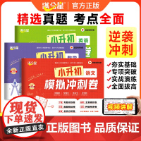 2025满分星小升初模拟冲刺卷语文数学英语名校真题押题预测卷小学六年级小升初毕业总复习人教版必刷题模拟分班考试卷专项训练