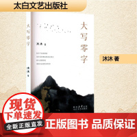 大写零字 沐沐 著 中国现当代文学 文学 太白文艺出版社