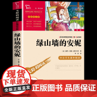 绿山墙的安妮 正版 精美彩插 无障碍阅读版 小学生学生青少年版四五六年级课外阅读书籍 经典儿童文学获奖系列