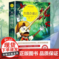 木偶奇遇记完整版 适合小学生二三年级四年级上下册阅读课外书正版书匹诺曹提线小木偶儿童故事书6以上读物非注音版