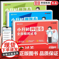 2025小升初押题卷真题卷必刷题人教版 六年级下册试卷测试卷全套语文数学英语18套名校全真模拟真题卷小学升初中语数英系统