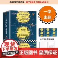 基督山伯爵套装全三册大仲马 余华不吃不喝不睡疯了般读后人类全部的智慧尽在其中法国现代经典文学 八年级读物