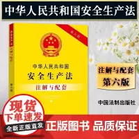 正版2025适用中华人民共和国安全生产法注解与配套第六版 法律法规司法解释相关规定条文注解安全生产法律条文/安全生产法法