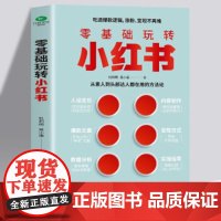 正版零基础玩转小红书短视频营销抖音快手小红书营销文案写作从0到1手把手教你人设定位内容创作文案数据分析实战运营实用案例书