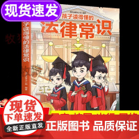 孩子读得懂的法律常识 正版一本儿童法律启蒙给孩子的第一本法律启蒙书 青少年常识普及校园暴力家庭安全教育书中小学生阅读课外