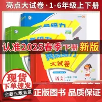 2025春 亮点给力大试卷一年级二年级三年级上册四4五5六6年级下册语文部编人教版数学苏教北师版英语江苏译林版期末测试卷