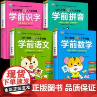 幼小衔接教材全套幼儿园大班练习册学前班每日一日一练语文老师5 10 20以内加减法天天练语文幼儿识字拼音学前基础训练幼升