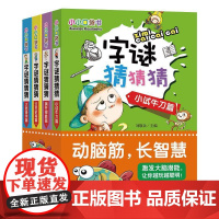 猜字谜书一年级猜字谜的书大全 字谜猜猜看谜语字谜大全猜字谜卡片6-12岁小学生 一二三年级课外阅读书籍故事书儿童思维训练