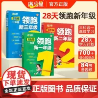 2025新版满分星领跑一二三年级语数英一本通教材全解读幼小衔接一升二升三年级暑假衔接教材同步练习册基础知识巩固预习复习资