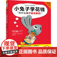 正版童书 小兔子学花钱3至7岁孩子的首本财商启蒙绘本 让孩子自己搞明白 为什么我不能全都买 3岁对钱有概念 7岁会管零花