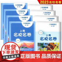 2024上海名校名卷八年级上册下册数学语文英语物理沪教版华东师大初二上8下初中教材同步课时作业本教辅单元双测卷练习册试卷