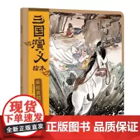 三国演义绘本 单枪救阿斗 中华优秀传统文化的创新演绎 东方感 场景 水墨绘法 兼具趣味性和艺术性 带领孩子走进古典文学的