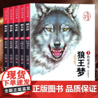 沈石溪画本 狼王梦 全5册 漫画版动物小说 6-12岁经典儿童文学故事书 珍藏版小学课外阅读书籍 一年级至六年级学生读物